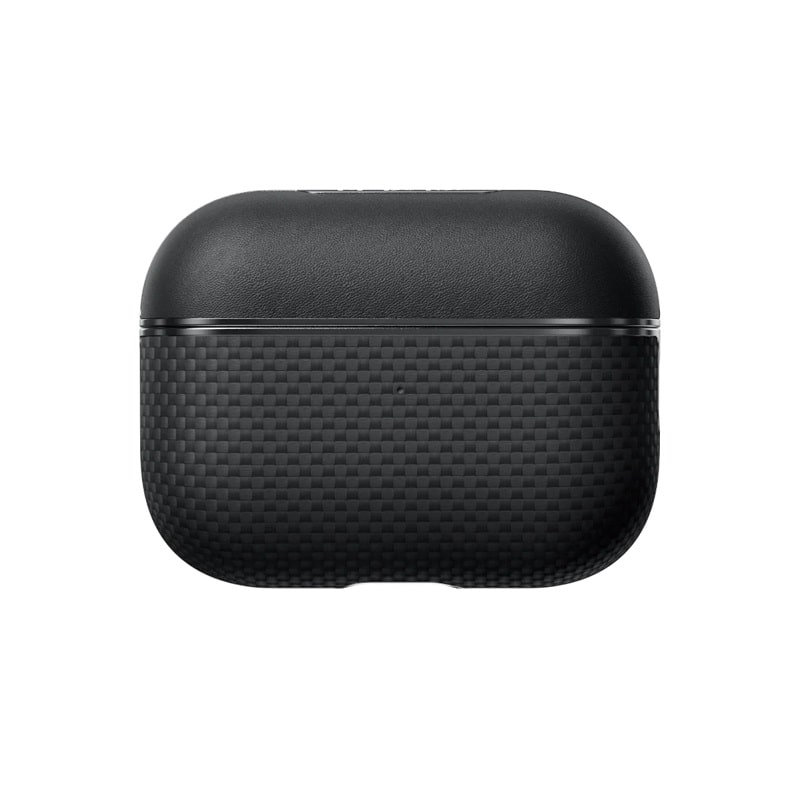 Чохол Pitaka Aramid Fiber Magnetic Case Plain Black/Grey for Airpods Pro 2nd Gen (APM2401)