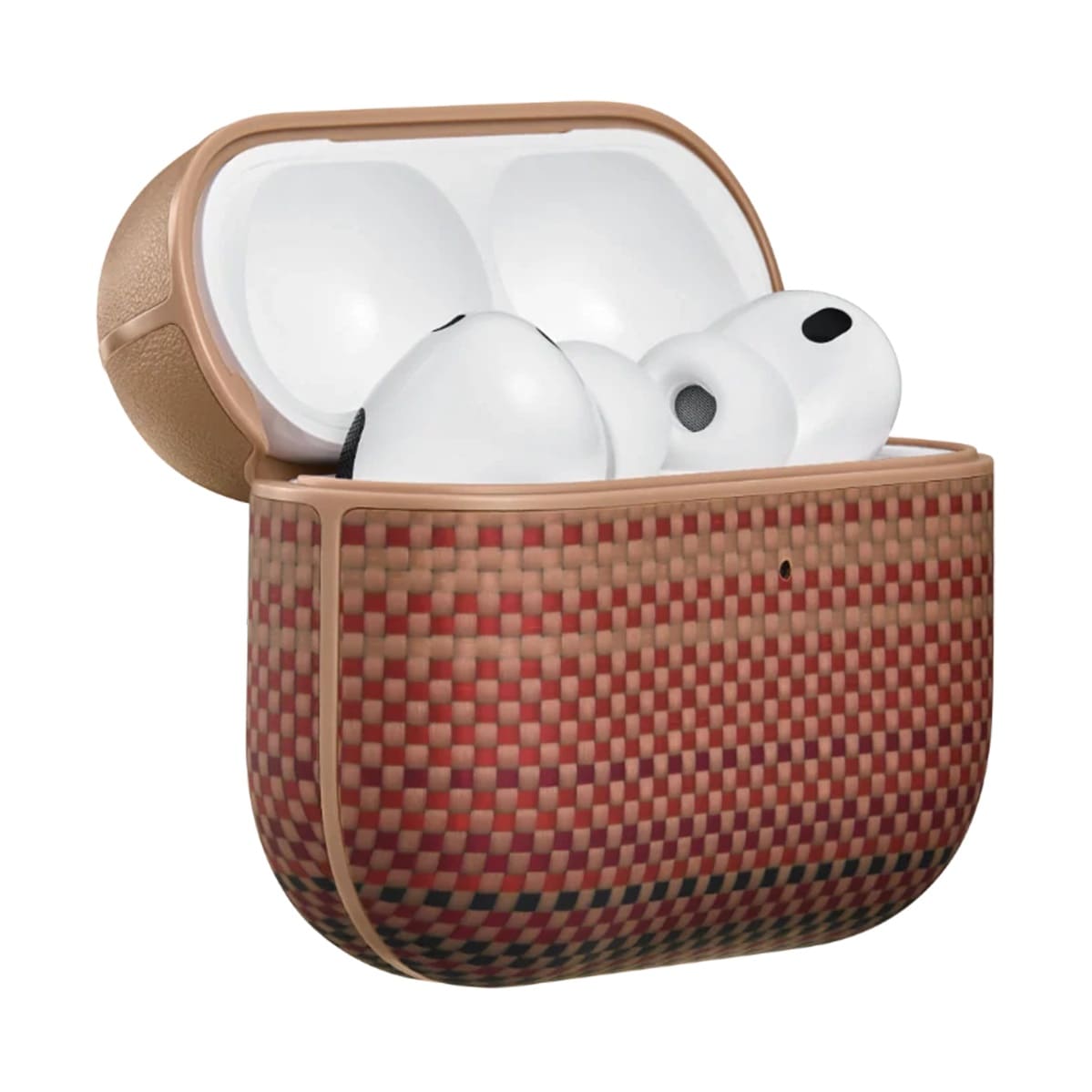 Чехол Pitaka Aramid Fiber Magnetic Case Sunset for Airpods Pro 3rd Gen (APM2502) - фото 1 Чехол Pitaka Aramid Fiber Magnetic Case Sunset for Airpods Pro 3rd Gen (APM2502) - фото 1