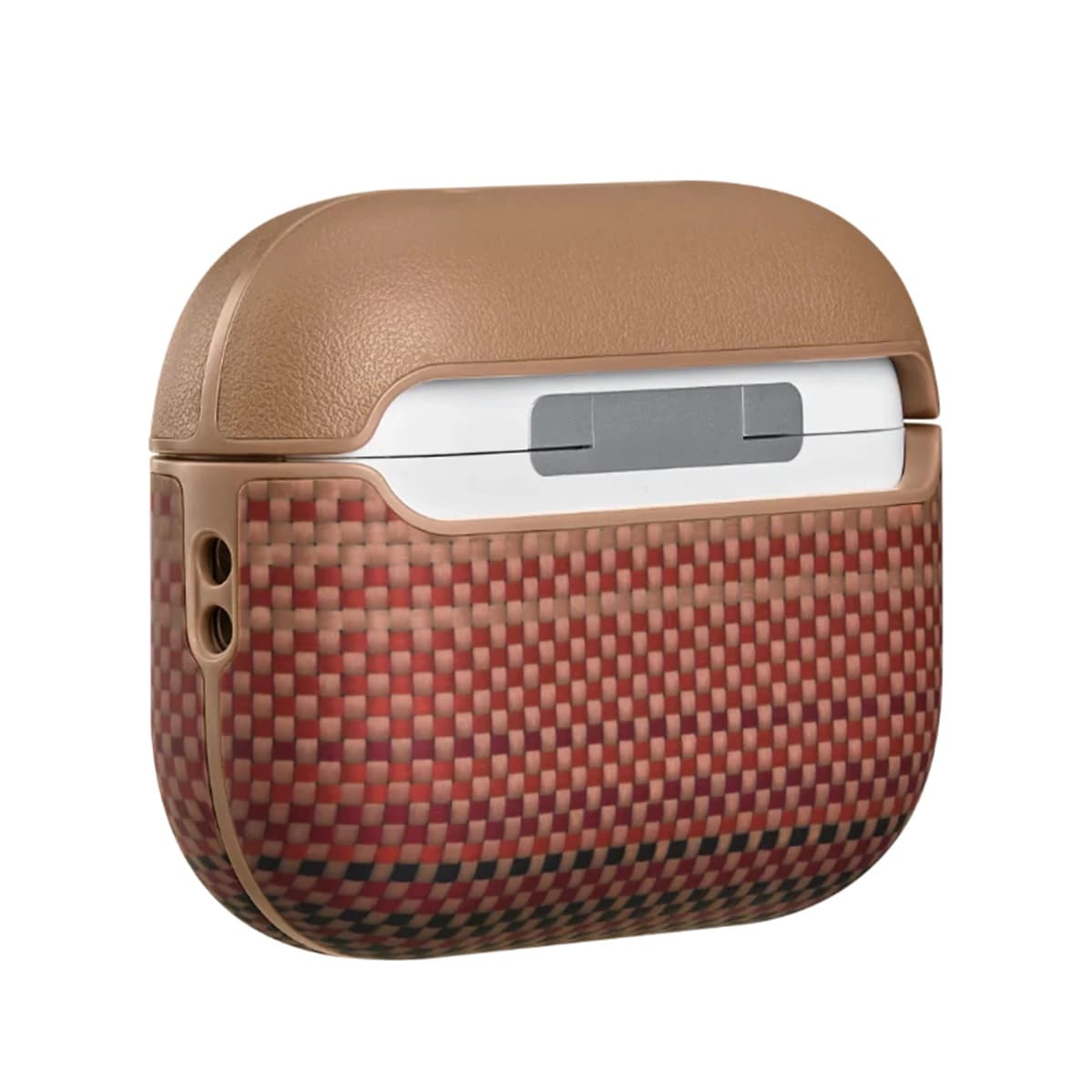 Чехол Pitaka Aramid Fiber Magnetic Case Sunset for Airpods Pro 3rd Gen (APM2502) - фото 2 Чехол Pitaka Aramid Fiber Magnetic Case Sunset for Airpods Pro 3rd Gen (APM2502) - фото 2