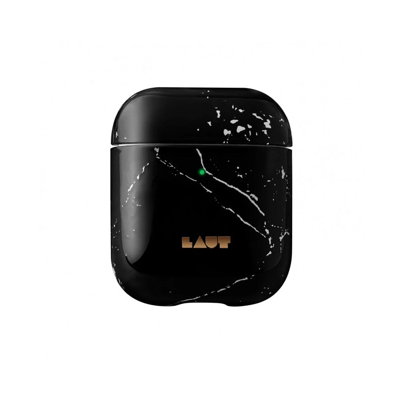 Чехол LAUT HUEX ELEMENTS для AirPods Marble Black (L_AP_HXE_MB)