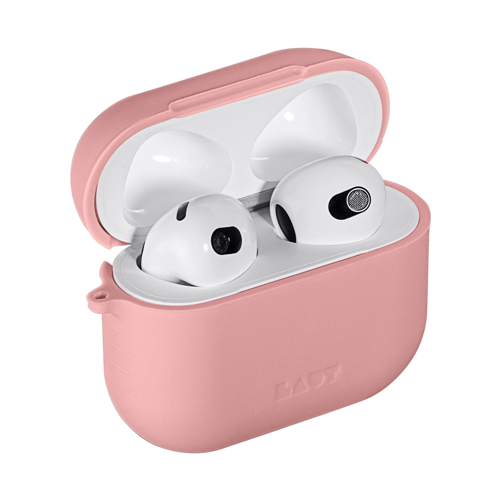 Чехол LAUT POD для AirPods 3 Blush Pink (L_AP4_POD_DP) - фото 2 Чехол LAUT POD для AirPods 3 Blush Pink (L_AP4_POD_DP) - фото 2