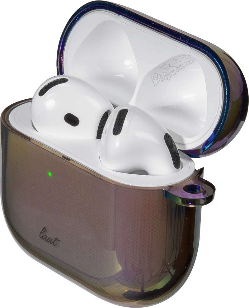 Чехол LAUT HOLO для AirPods 4 Black (L_AP5_HO_BK) - фото 1