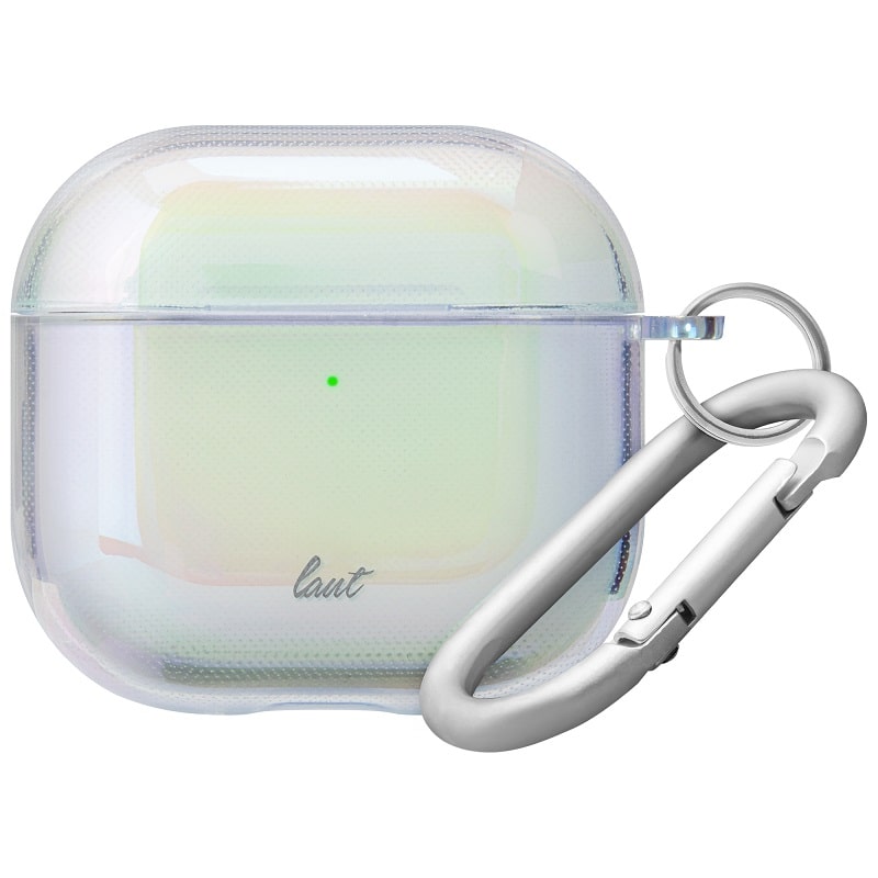 Чехол LAUT HOLO для AirPods 4 Pearl (L_AP5_HO_W)