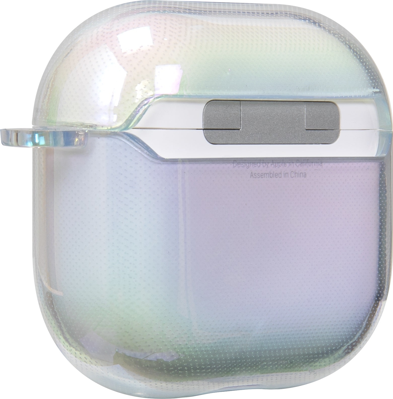 Чехол LAUT HOLO для AirPods 4 Pearl (L_AP5_HO_W) - фото 2 Чехол LAUT HOLO для AirPods 4 Pearl (L_AP5_HO_W) - фото 2