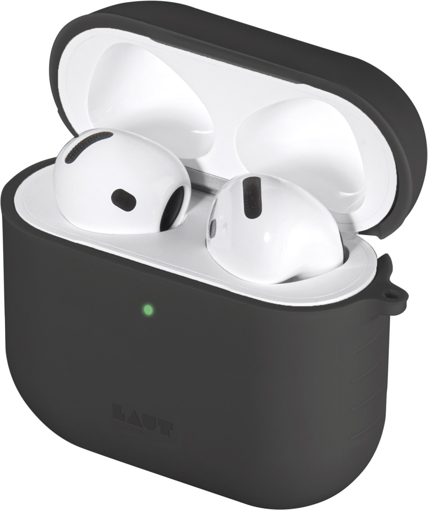 Чехол LAUT POD для AirPods 4 Black (L_AP5_POD_BK) - фото 1 Чехол LAUT POD для AirPods 4 Black (L_AP5_POD_BK) - фото 1