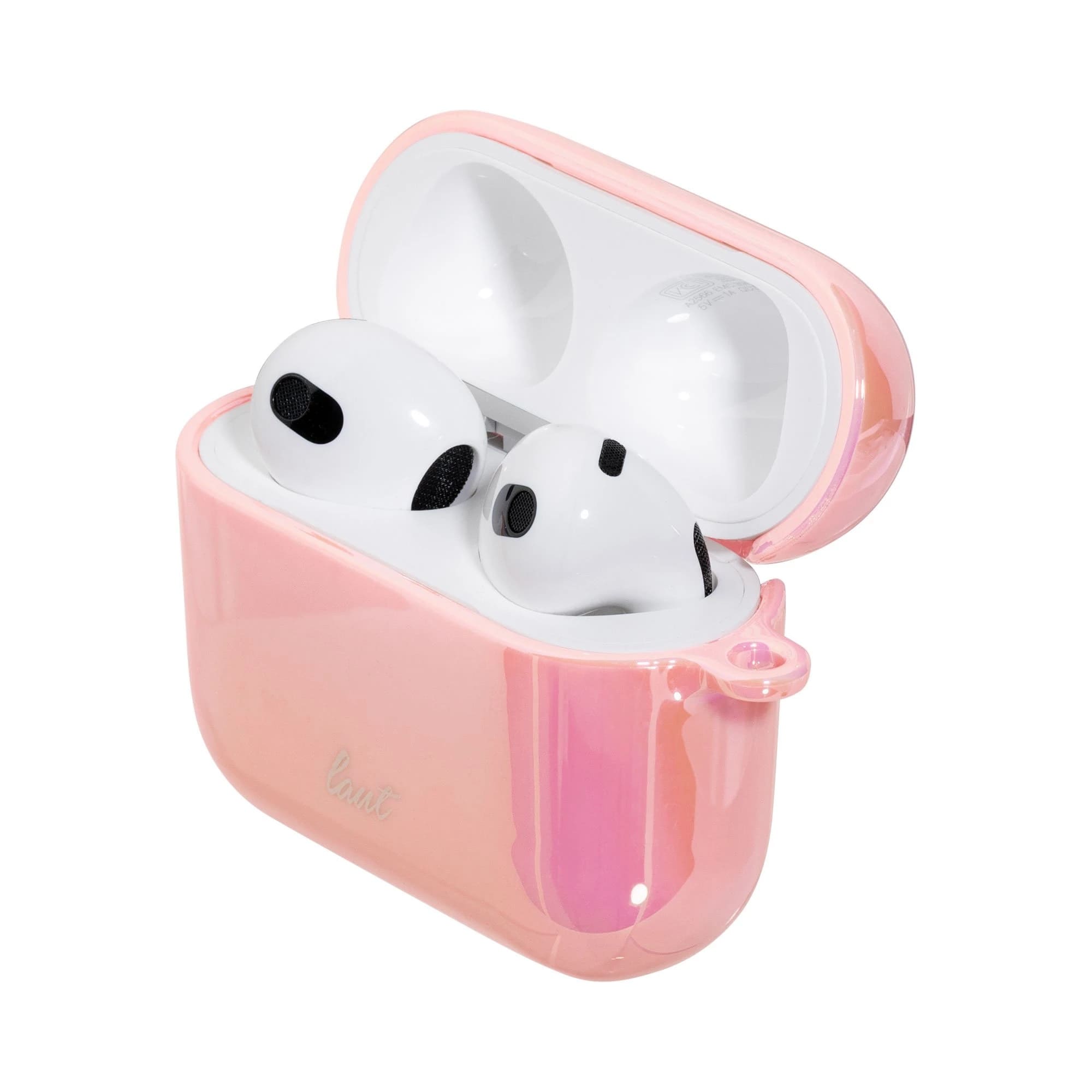 Чехол LAUT HOLO для AirPods 3 Pink (L_AP4_HO_P) - фото 2 Чехол LAUT HOLO для AirPods 3 Pink (L_AP4_HO_P) - фото 2