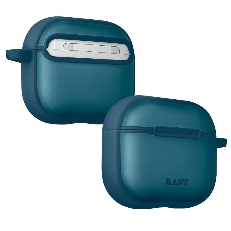 Чехол LAUT HUEX для AirPods 3 Indigo (L_AP4_HX_BL) - фото 1 Чехол LAUT HUEX для AirPods 3 Indigo (L_AP4_HX_BL) - фото 1