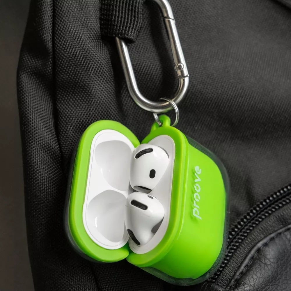 Чехол Proove Air Bump Case AirPods Pro 3 (green) (PCABARP30006) - фото 1 Чехол Proove Air Bump Case AirPods Pro 3 (green) (PCABARP30006) - фото 1