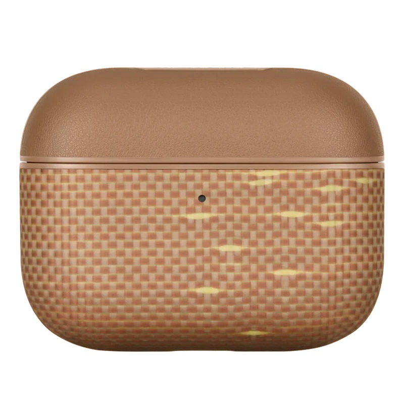 Чехол Pitaka Aramid Fiber Magnetic Case Golden Glint for Airpods Pro 3rd Gen (APM2504)