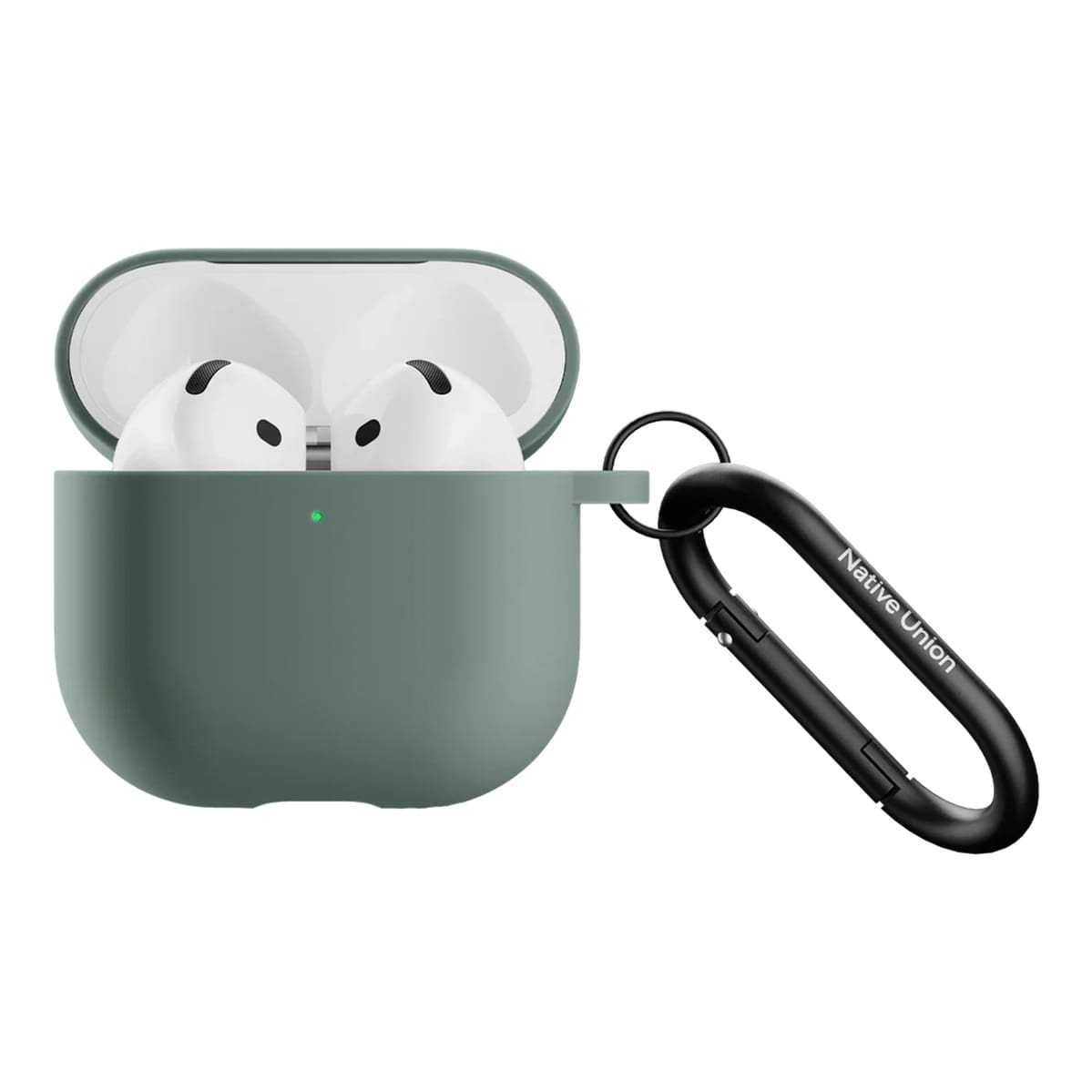 Чехол Native Union Active Case Slate Green for Airpods 4th Gen (ACTCSE-GRN-AP4) - фото 1 Чехол Native Union Active Case Slate Green for Airpods 4th Gen (ACTCSE-GRN-AP4) - фото 1