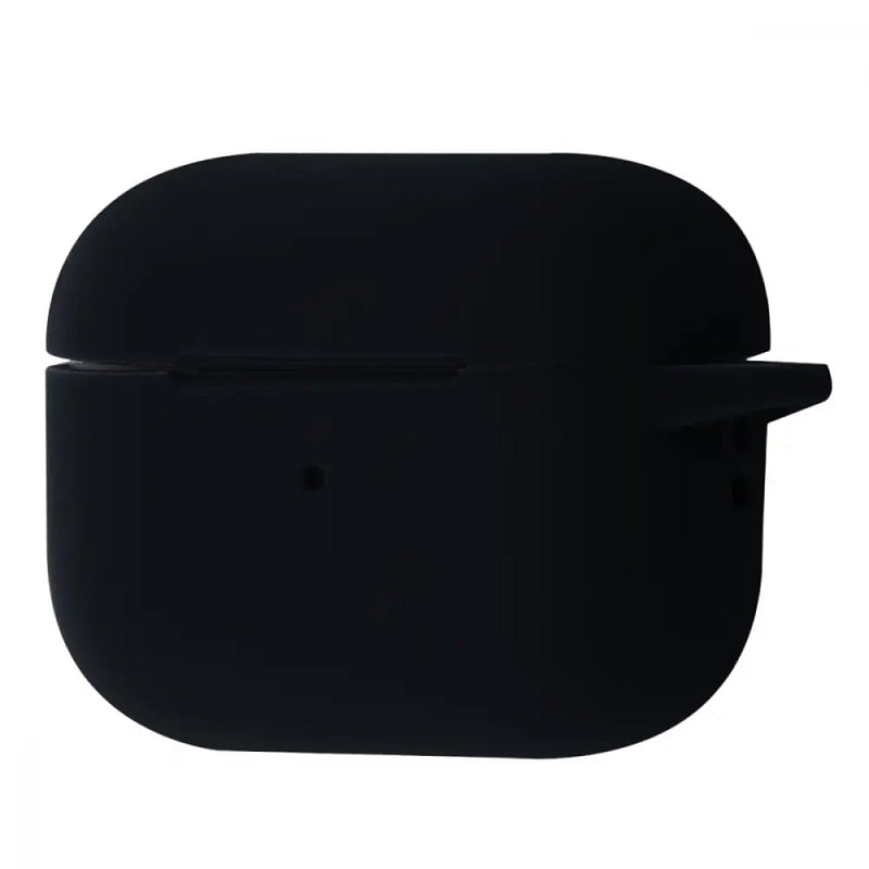 Чехол Silicone case Full AirPods 4 Black