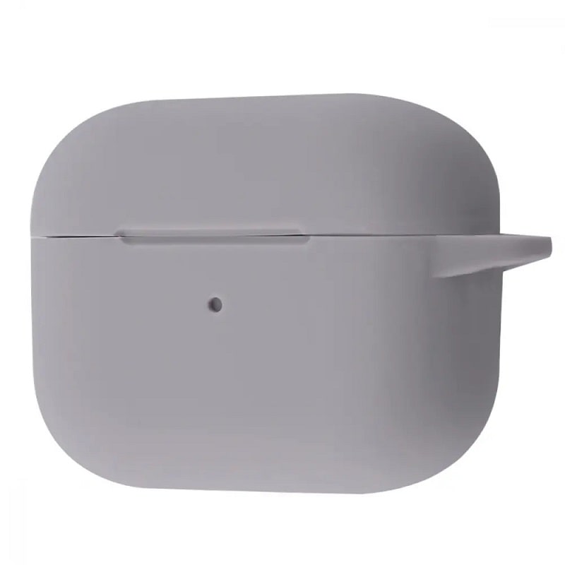 Чехол Silicone case Full AirPods 4 Pebble