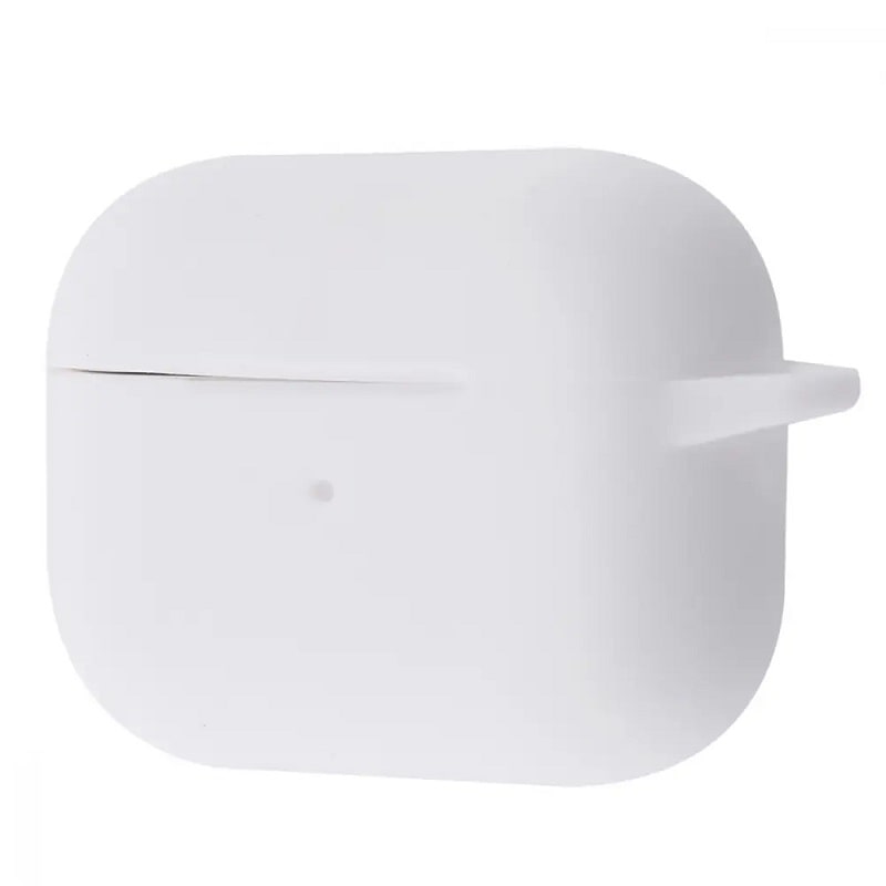 Чехол Silicone case Full AirPods 4 White