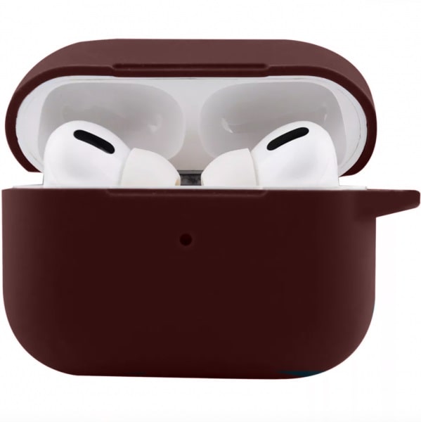 Чехол AirPods Pro2 Case (с карабином), Marsala