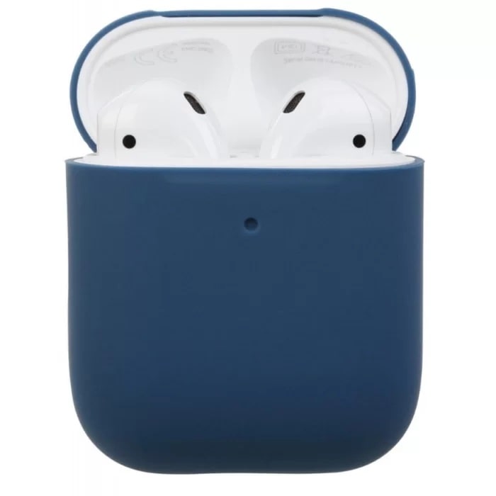 Чехол AirPods Silicone case 1/2 delft blue
