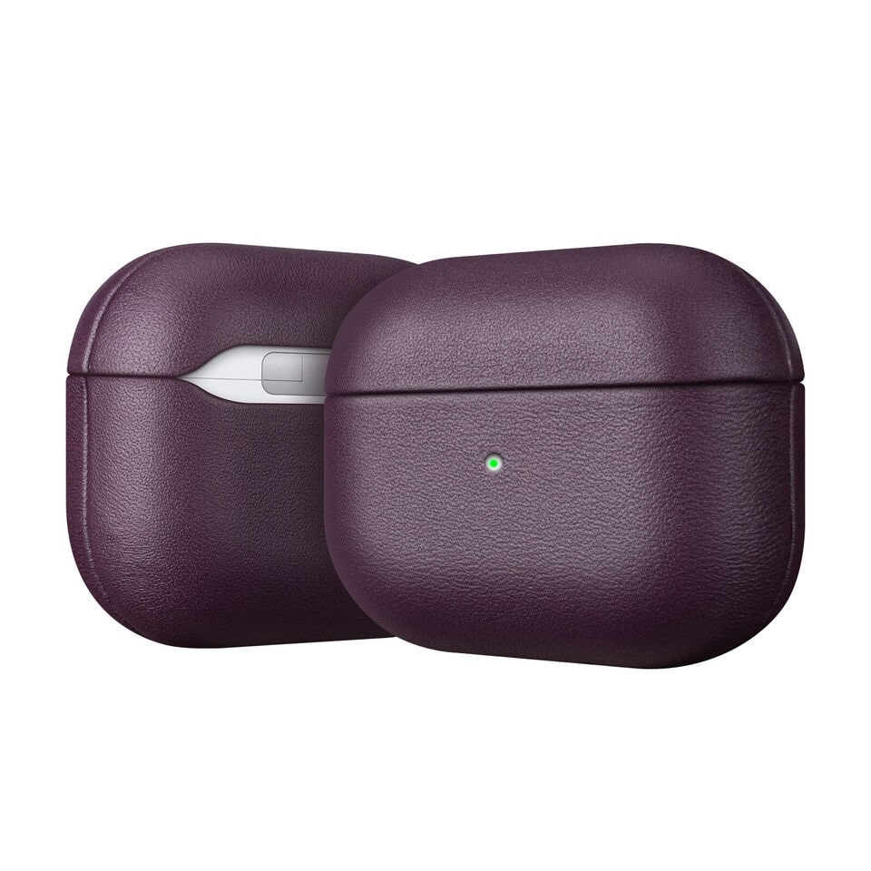 Чохол для AirPods PRO2 Leather Case /deep purple