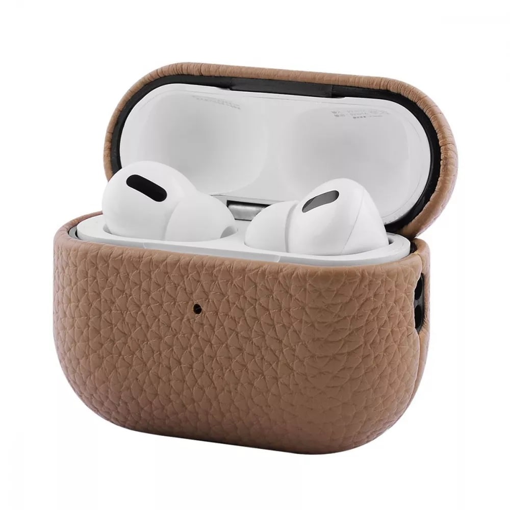 Чехол для AirPods PRO2 Leather Case /saddle brown - фото 1