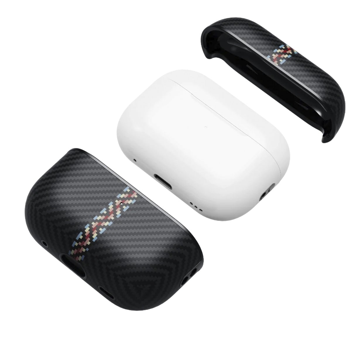Чохол Pitaka MagEZ Case Rhapsody for Airpods Pro 2nd Gen (APM8001) - фото 2