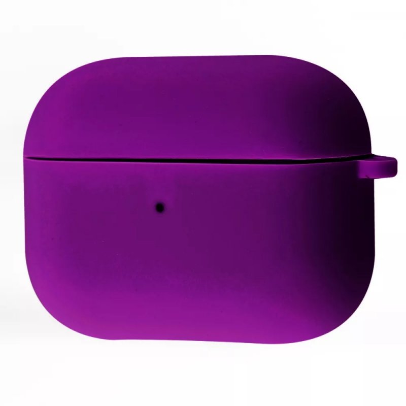 Чехол Silicone case Full AirPods 3 purple