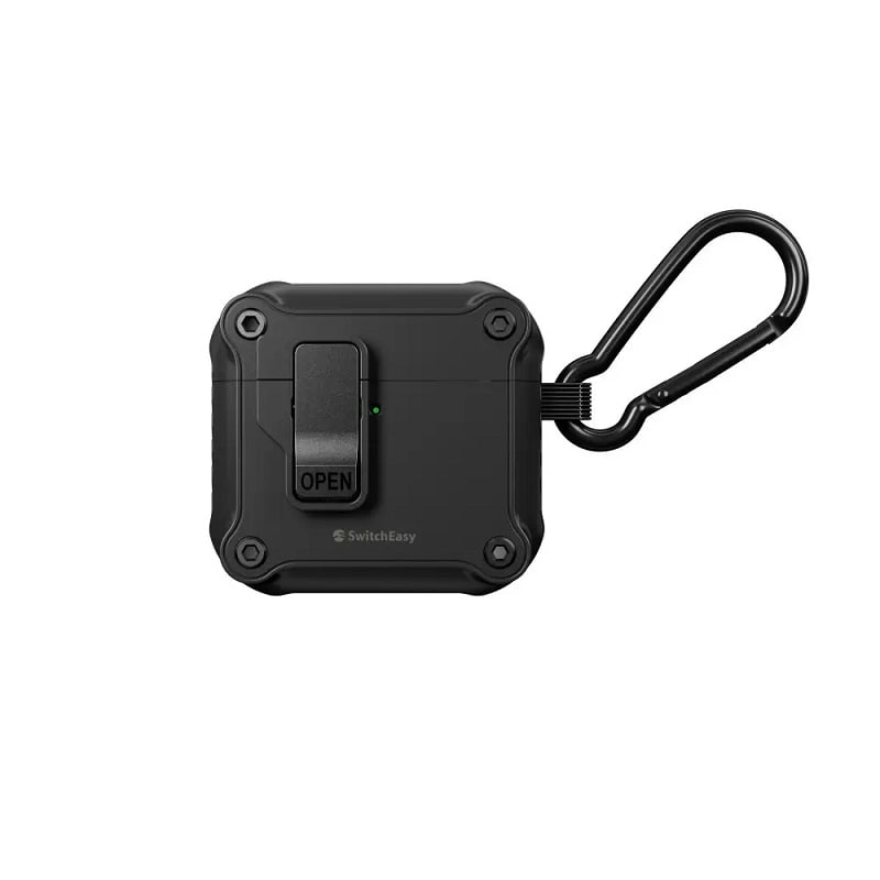 Чехол Switcheasy Rugged Shield Case for AirPods 4 Black (SAPAP4345BK24)