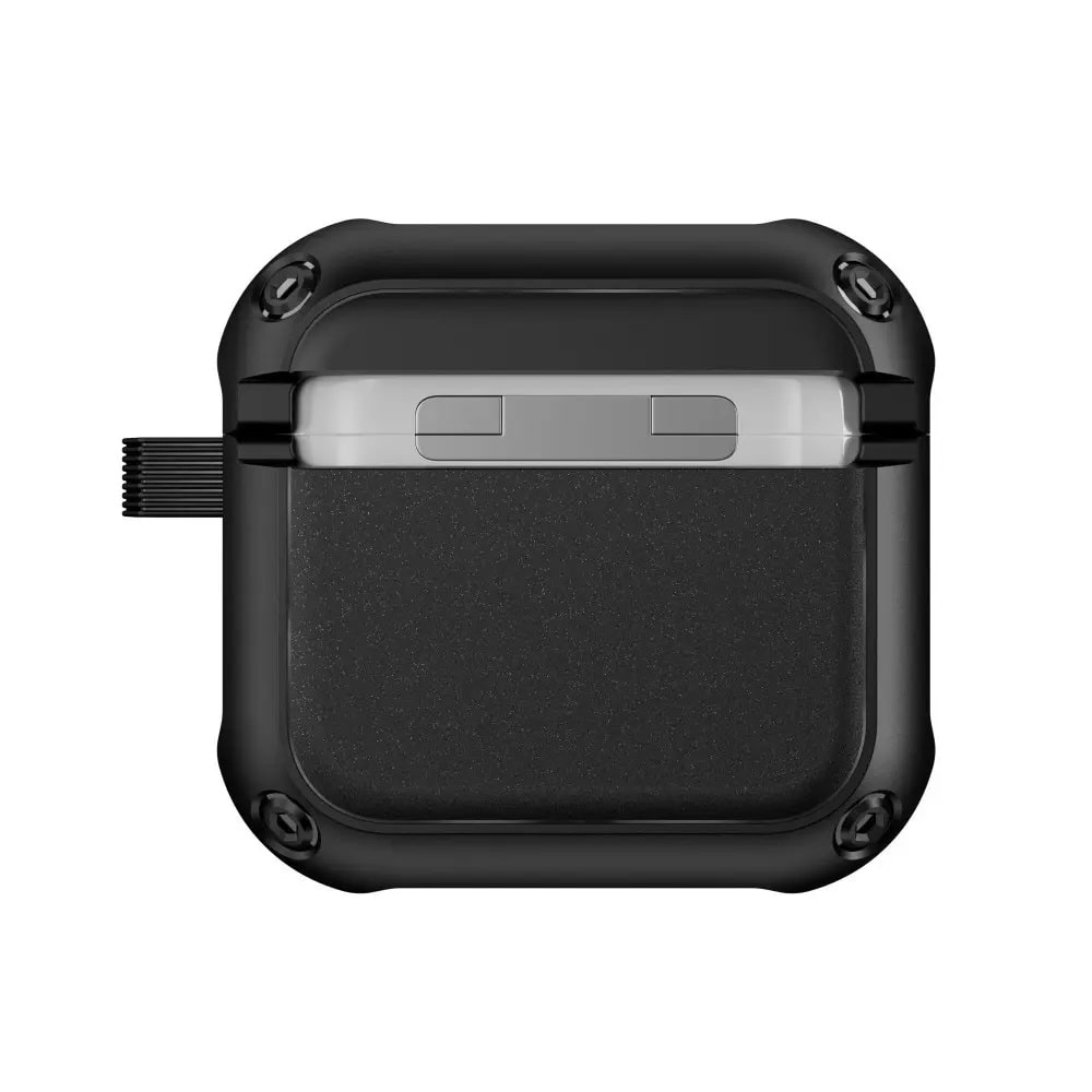 Чехол Switcheasy Rugged Shield Case for AirPods 4 Black (SAPAP4345BK24) - фото 2 Чехол Switcheasy Rugged Shield Case for AirPods 4 Black (SAPAP4345BK24) - фото 2