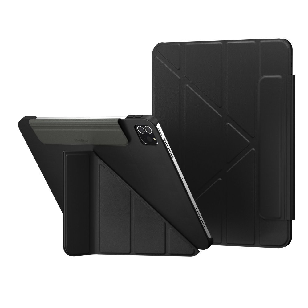 Чехол-книжка Switcheasy Origami For iPad Pro 11" (2022-2018) & iPad Air 10.9" (2022-2020) Leather Black (SPD219093LK22) - фото 1
