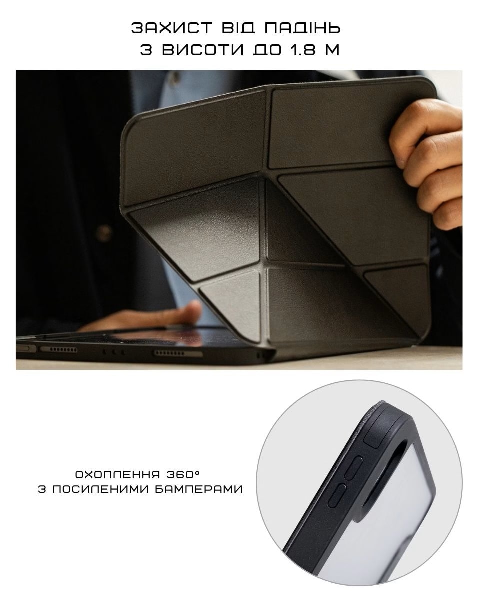 Чехол Native Union Active Case Black for iPad 11" A16 (ACTCSE-BLK-IP-109) - фото 2 Чехол Native Union Active Case Black for iPad 11" A16 (ACTCSE-BLK-IP-109) - фото 2