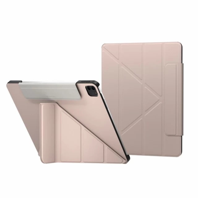 Чехол-книжка Switcheasy Origami for iPad Pro 12.9" (2022~2018), iPad Air 13" (2024) Pink Sand (GS-109-176-223-182)