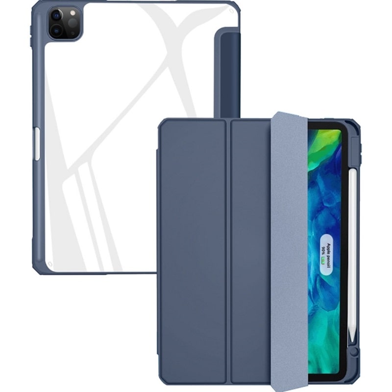Чехол Mutural PINYUE Case iPad 12,9 Pro M1 (2022 / 2021), Dark Blue