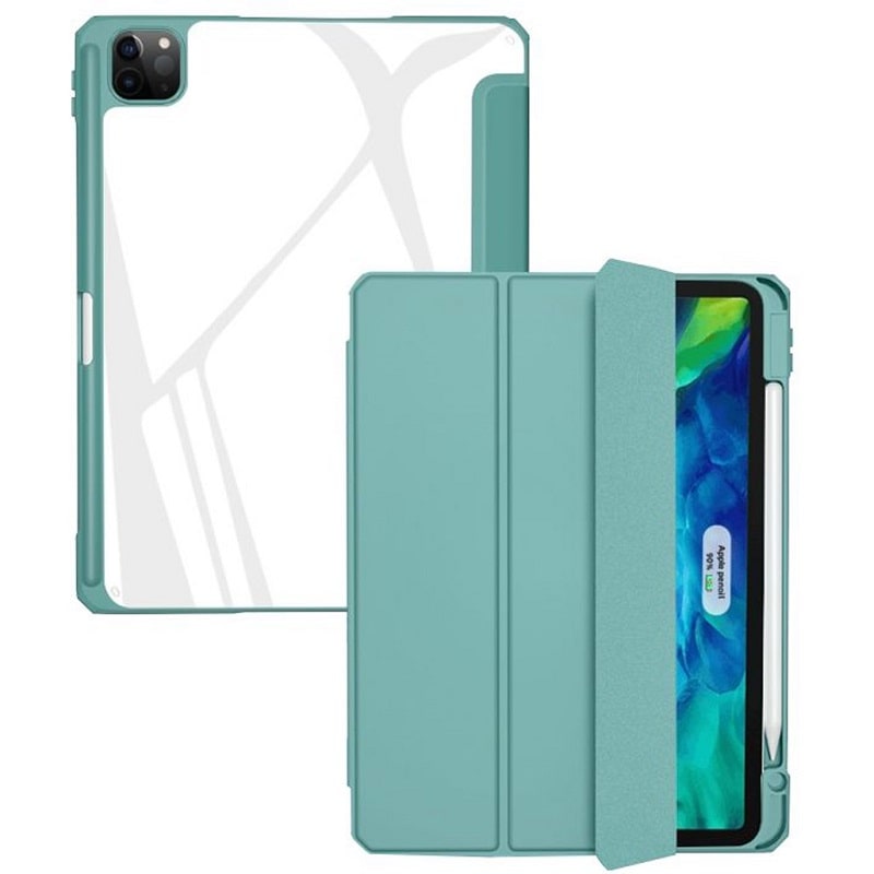 Чехол Mutural PINYUE Case iPad 12,9 Pro M1 (2022 / 2021), Dark Green