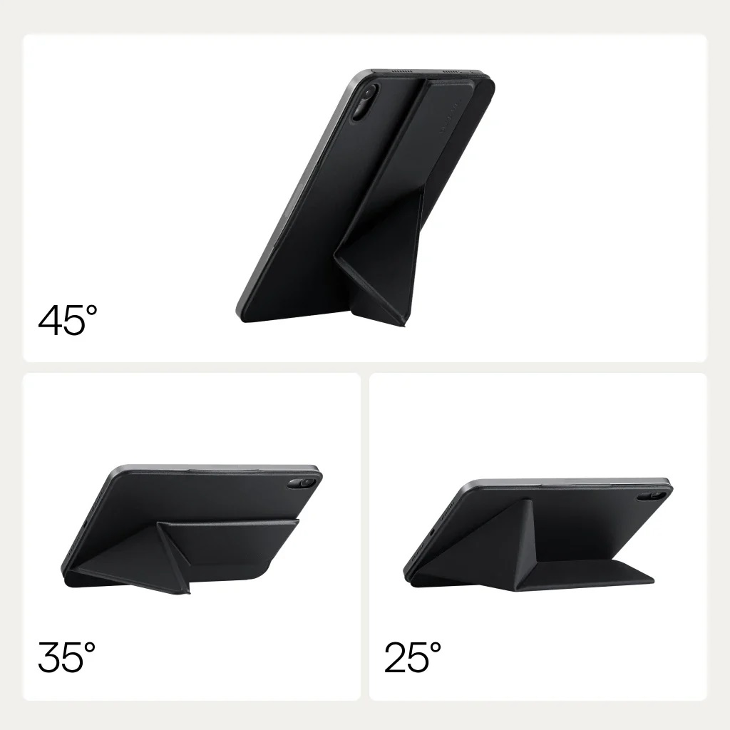 Чехол Pitaka MagEZ Folio 3 Black for iPad mini 7 (A17 Pro) (FOL2601M) - фото 2 Чехол Pitaka MagEZ Folio 3 Black for iPad mini 7 (A17 Pro) (FOL2601M) - фото 2