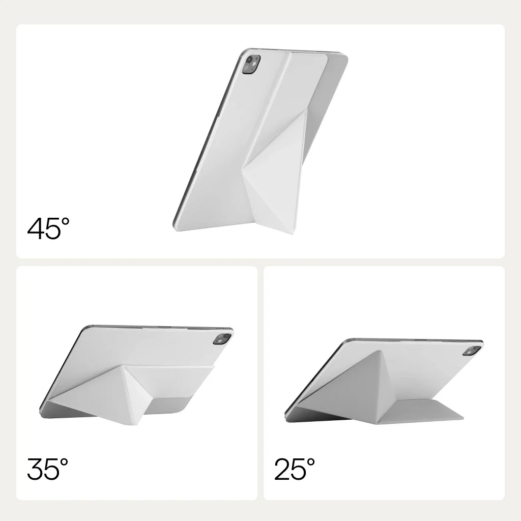 Чехол Pitaka MagEZ Folio 3 White for iPad Pro 13" M4/M5 (FOL2602P) - фото 2 Чехол Pitaka MagEZ Folio 3 White for iPad Pro 13" M4/M5 (FOL2602P) - фото 2