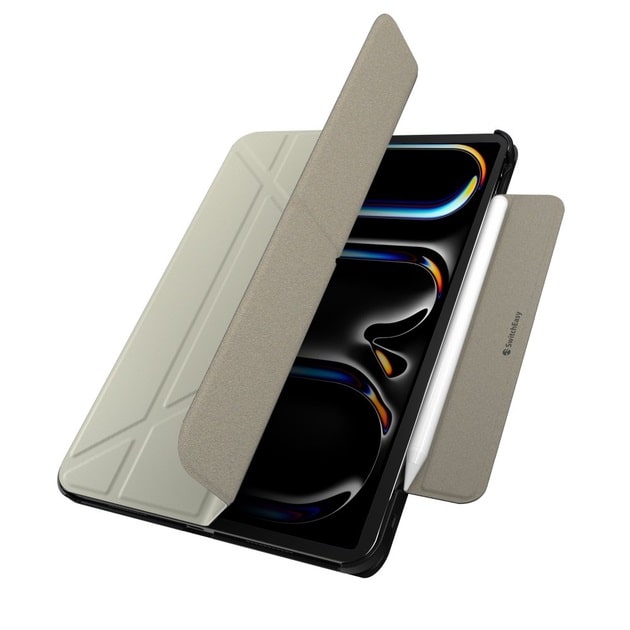 Чохол-книжка Switcheasy Origami Starlight White for iPad Pro 11" 2024 (SPD241093SI24) - фото 1
