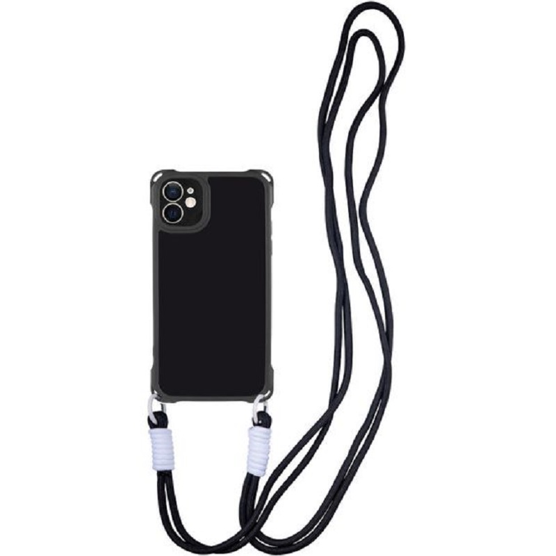 Чохол TPU CrossBody with straps для Apple iPhone 11 (6.1") (Black)