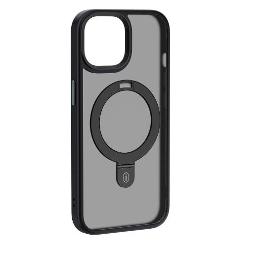 Чохол WIWU для iPhone 15 Pro Max ZMM-010 Magnetic Stand Series (Black) - фото 1