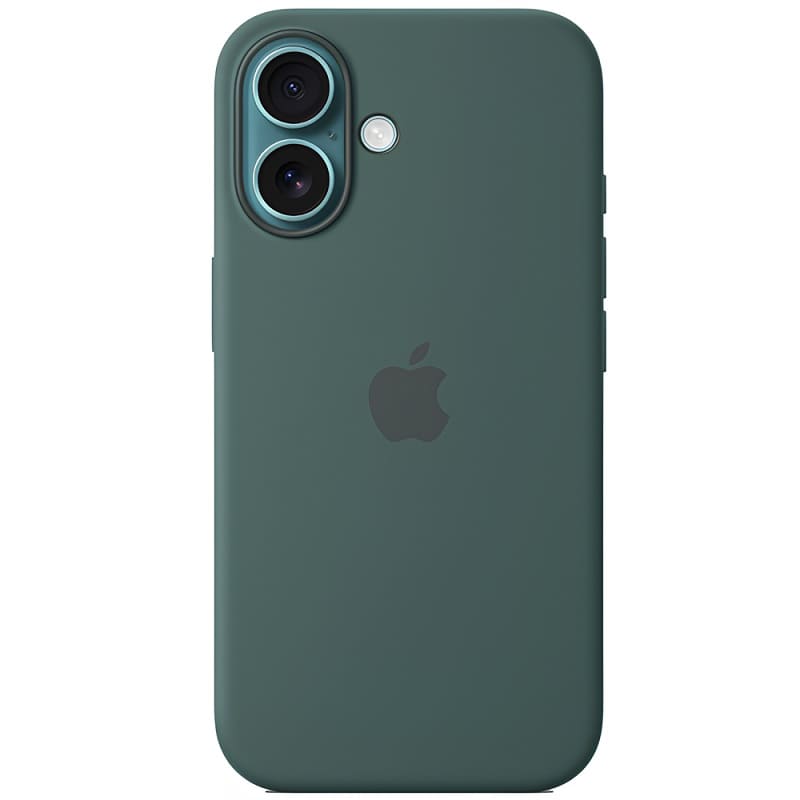 Чохол Silicone Case with MagSafe iPhone 16 plus Lake Green copi