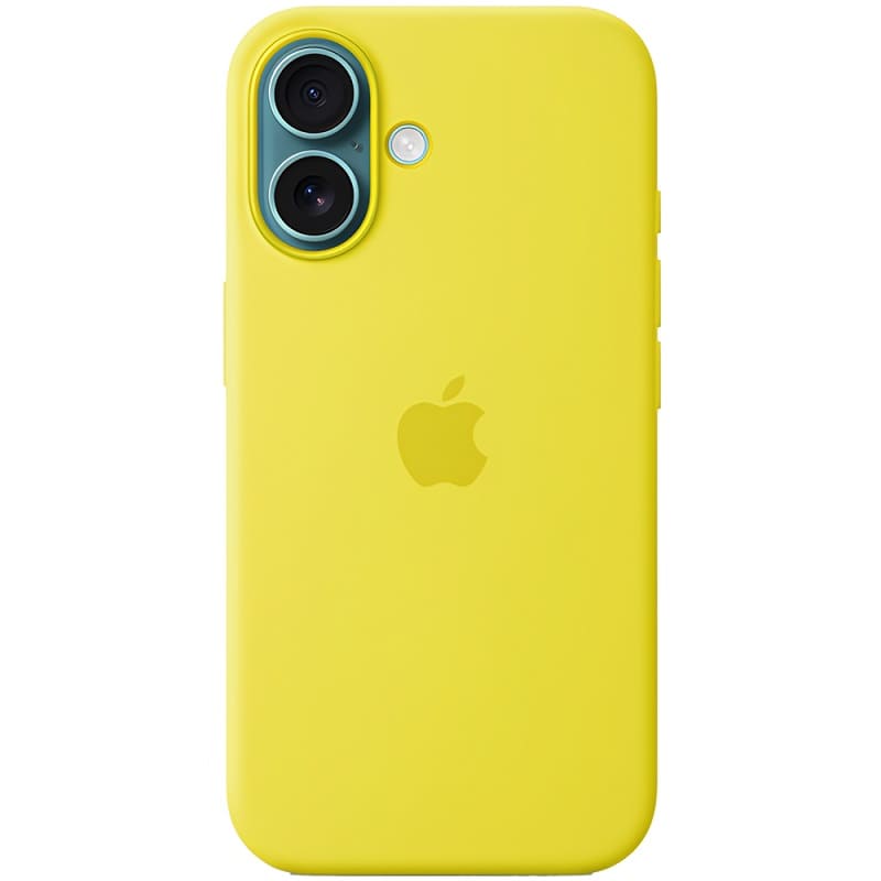 Чохол Silicone Case with MagSafe iPhone 16 plus Star fruit copi