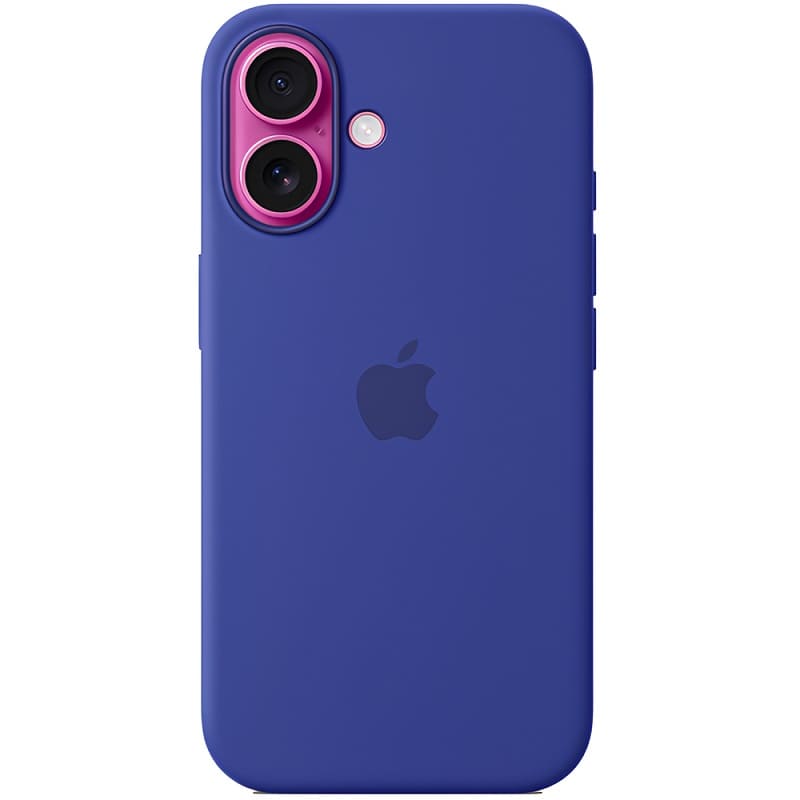 Чохол Silicone Case with MagSafe iPhone 16 plus Ultramarine copi