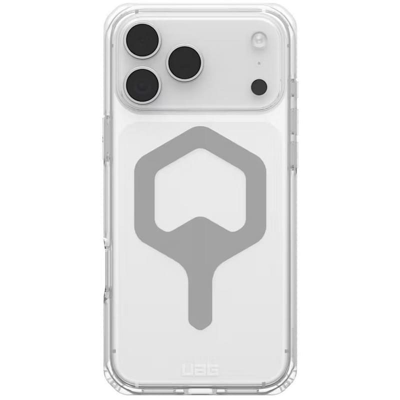 Чехол UAG для iPhone 17 Pro Max Plyo MagSafe Ice/Silver (114530114333)