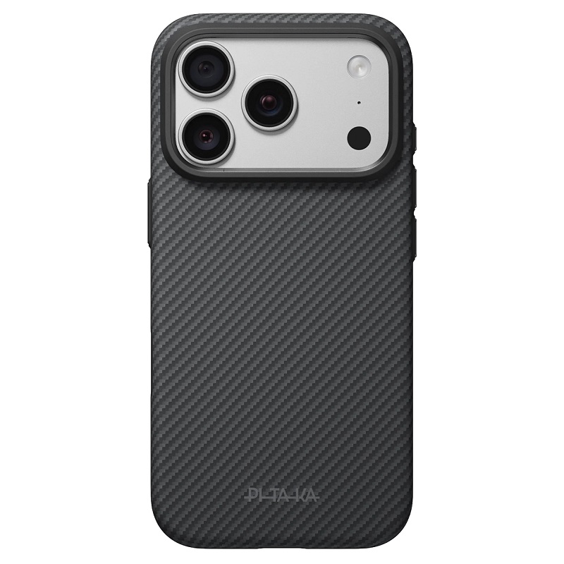 Чохол Pitaka Summa Supreme Craft Twill Black/Grey for iPhone 18 Pro Max/17 Pro Max (KI1801SPM)