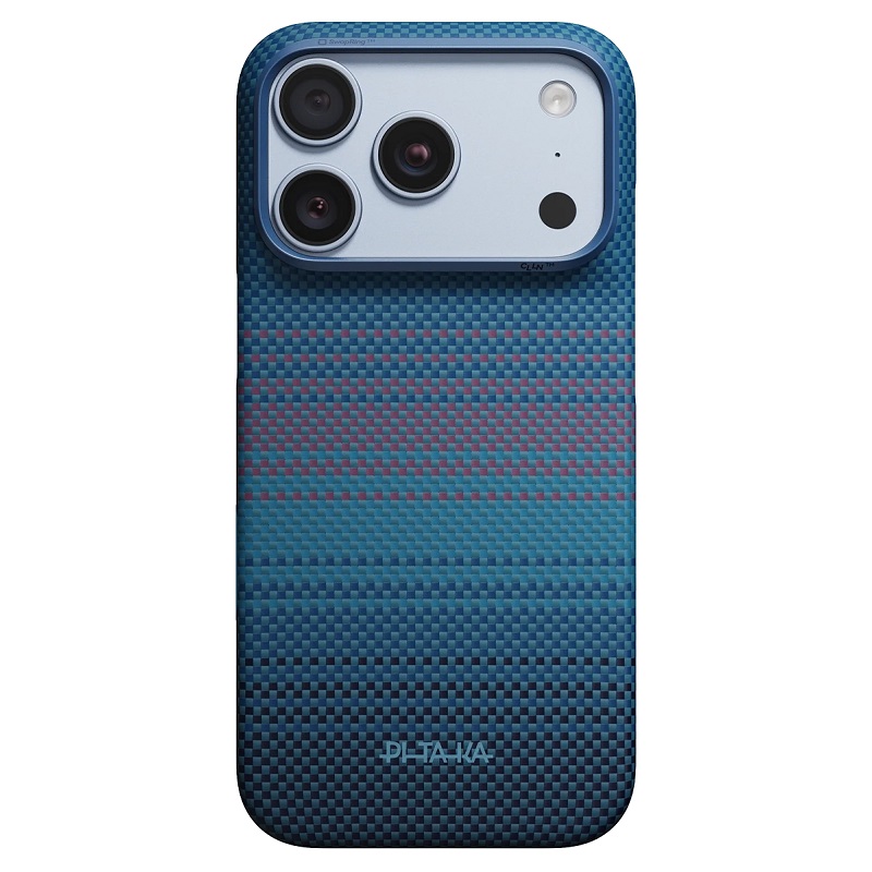 Чохол Pitaka Edge Ultra-Slim Nights-Midnight-01 for iPhone 18 Pro/17 Pro (KI1803P)