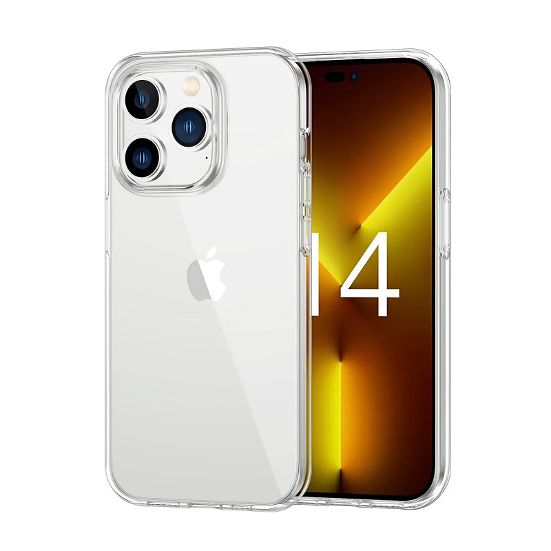 Чохол Mutural Qintou series TPU Case for iPhone 14 Plus Transparent
