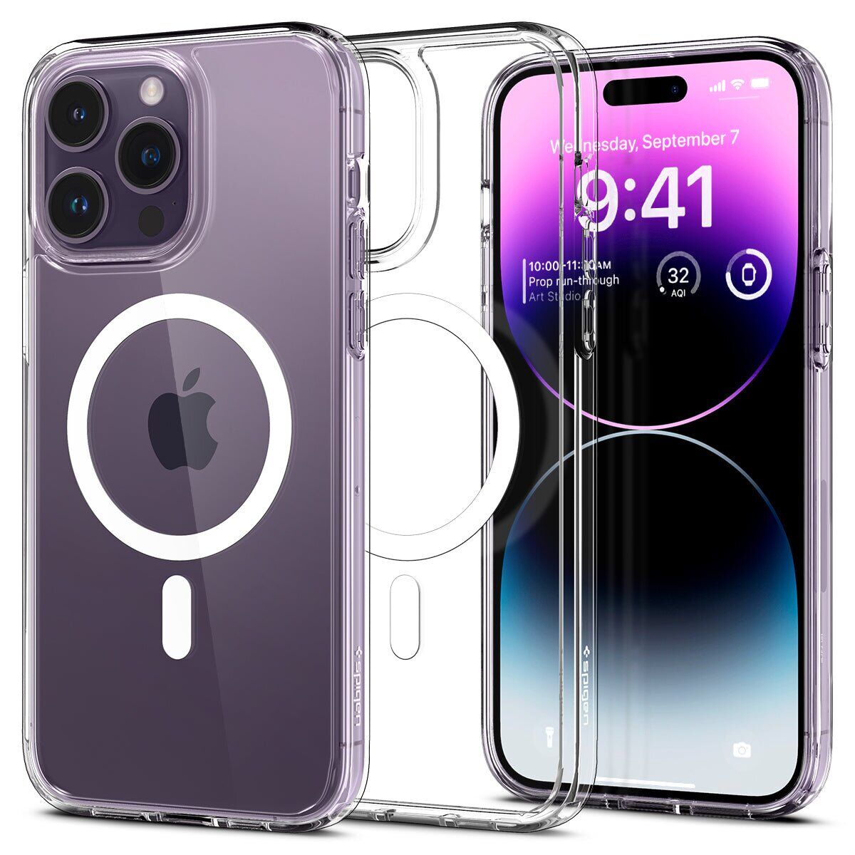 Чохол GSP Ultra Hybrid Series with MagSafe for iPhone 14 Pro (Crystal White) - фото 1