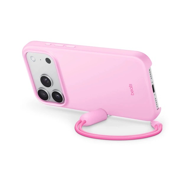 Чохол Beats iPhone 17 Pro Max Case with MagSafe and Camera Control with Kickstand Pebble Pink (BTS17PMPBPK) - фото 1 Чохол Beats iPhone 17 Pro Max Case with MagSafe and Camera Control with Kickstand Pebble Pink (BTS17PMPBPK) - фото 1