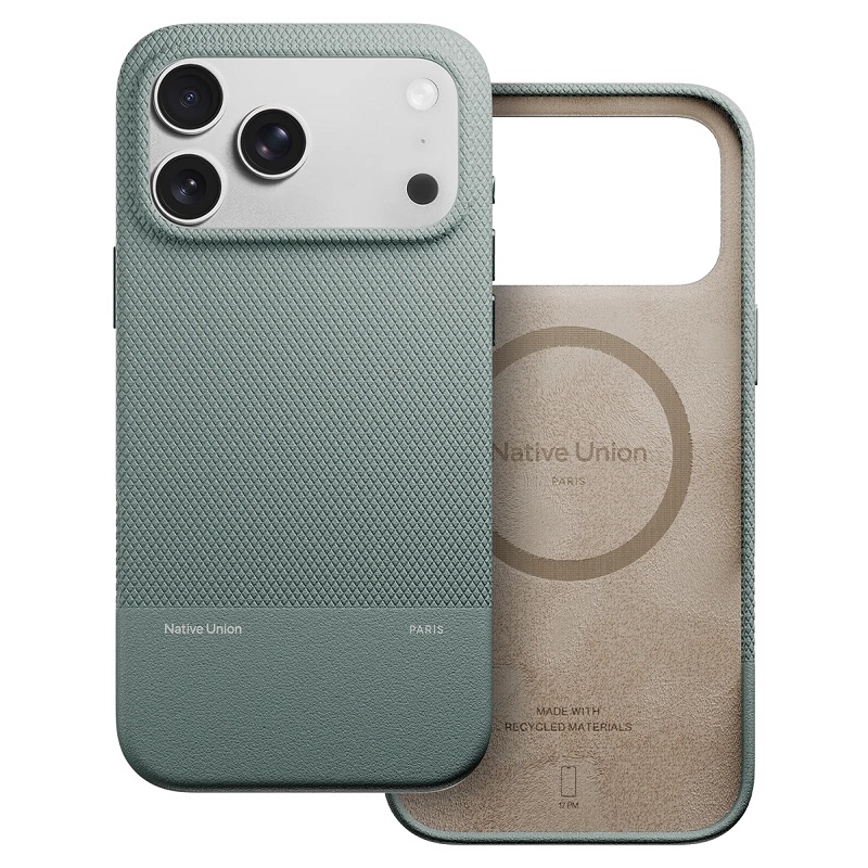 Чохол Native Union (RE) Classic Case Slate Green for iPhone 17 Pro (RECLA-GRN-NP25P)