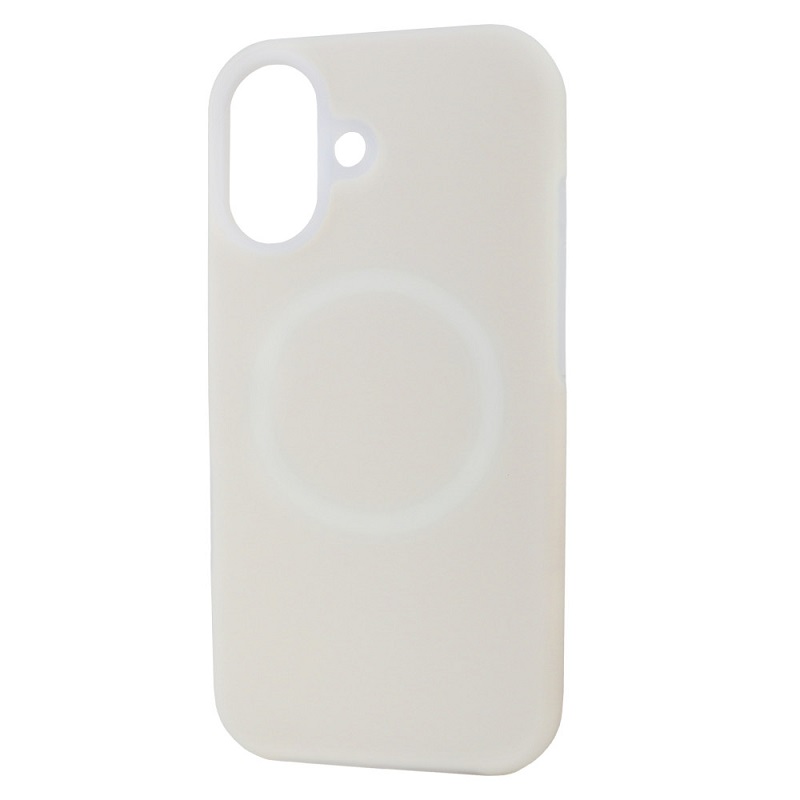 Чохол Neon Silicone Case MagSafe (iPhone 17 – Antique White)