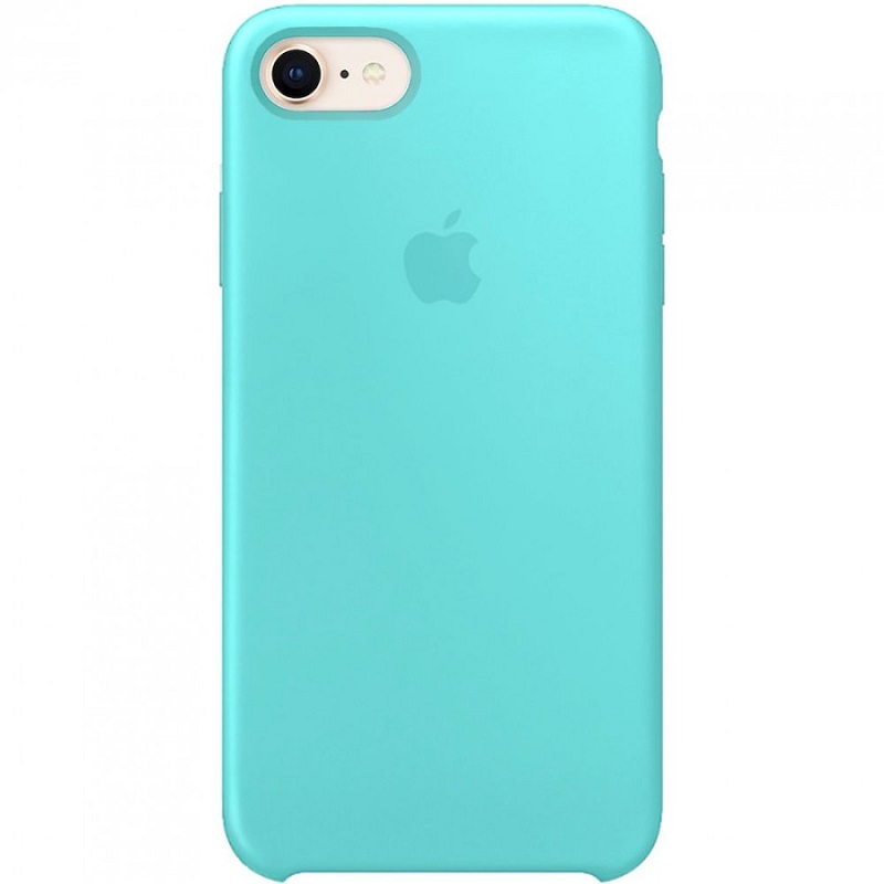 Чохол Apple Silicone Case iphone 7/8/SE 2020 sea blue