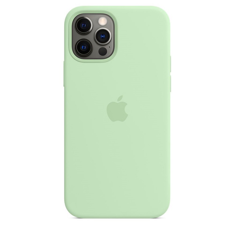 Чохол Silicone Case with magsafe iPhone 12/12Pro Pistachio