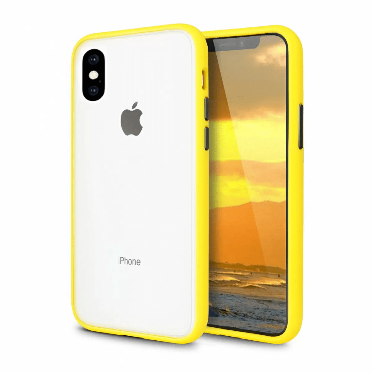 Чехол Iphone Xs Max Gingle yellow/black