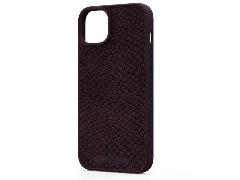 Чехол Njord Salmon Leather MagSafe Case Rust for iPhone 15 Plus (NA52SL03)